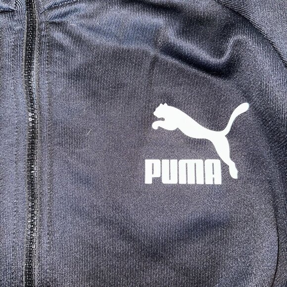 Puma Iconic t& Black Full Zip Long Sleeve Track Jacket Men's Medium M - Picture 5 of 8